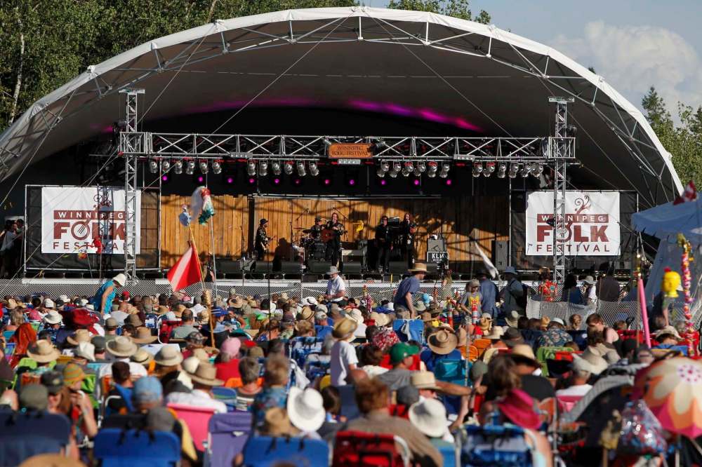 The effects of the coronavirus have also hit home for the Winnipeg Folk Festival. One of its 2020 headline performers, Americana legend John Prine, 74, was in critical condition due to symptoms of COVID-19. (Boris Minkevich / Winnipeg Free Press files)