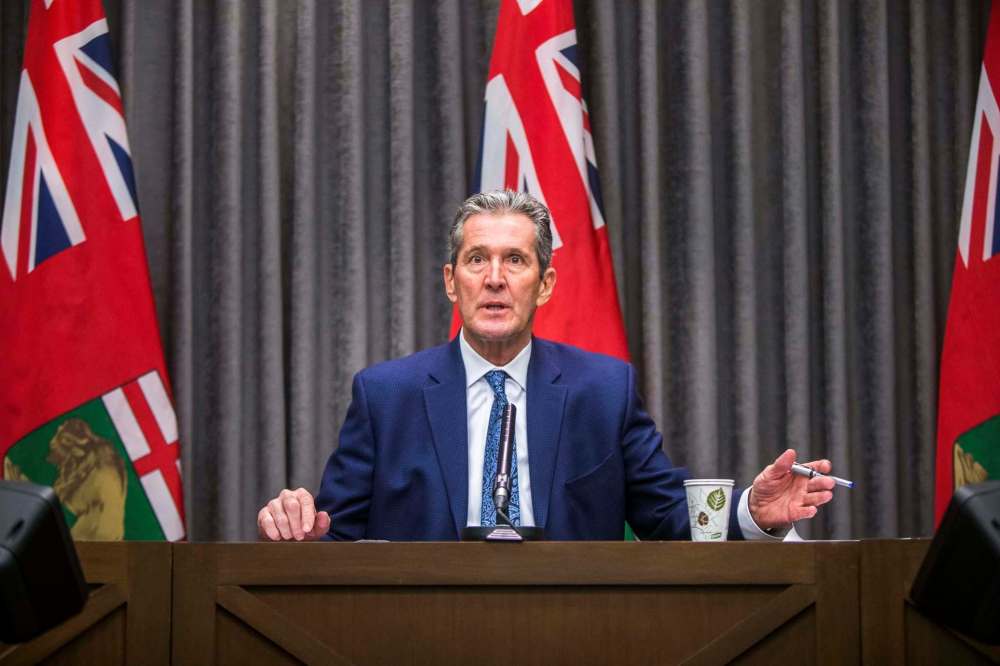 MIKAELA MACKENZIE / WINNIPEG FREE PRESS
Premier Brian Pallister’s focus during the pandemic has been on the health-care battle, while leaving the economic fight to the federal government.