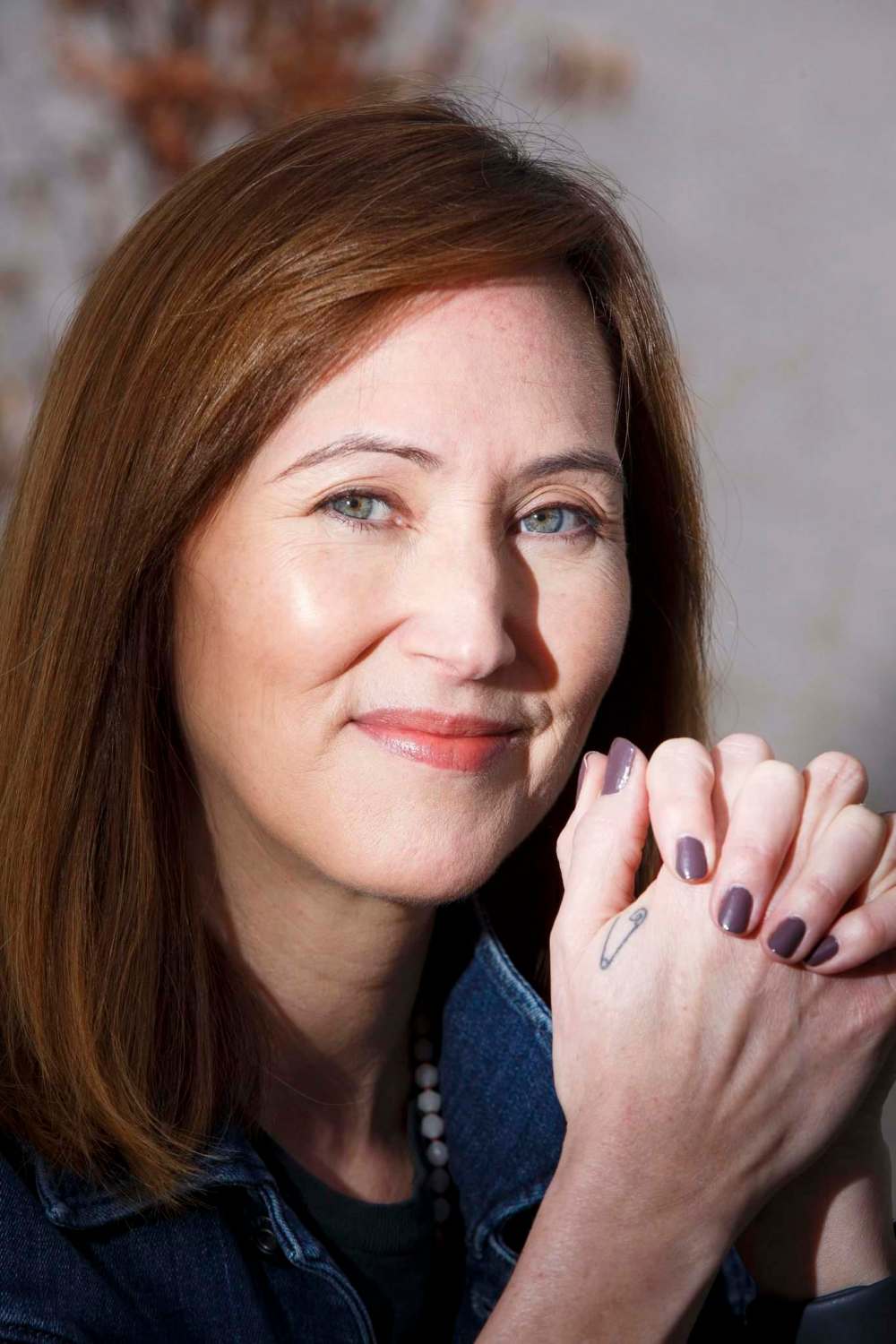 MIKE DEAL / WINNIPEG FREE PRESS
Costume designer Heather Neale says she can’t live without safety pins — so much so that she got a tattoo of one on her hand.