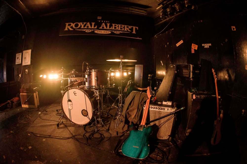 Mike Sudoma / Winnipeg Free Press files
The Royal Albert’s music venue, like all others in the city, is dark and owner Dave McKeigan isn’t expecting that to change soon.