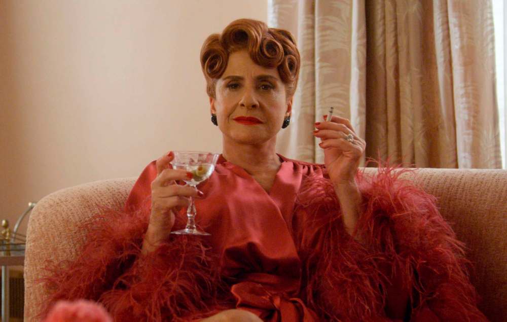 Patti LuPone can relate to her character’s rejection by Hollywood, saying ‘my nose was too big, my lips were too big... I did feel I was rejected on the way I looked.’ (Netflix)