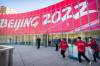 Mark Schiefelbein / The Associated Press files
With the 2022 Winter Olympics and Paralympics scheduled for February, workers deliver equipment to a commercial plaza at the Olympic village in Beijing.
