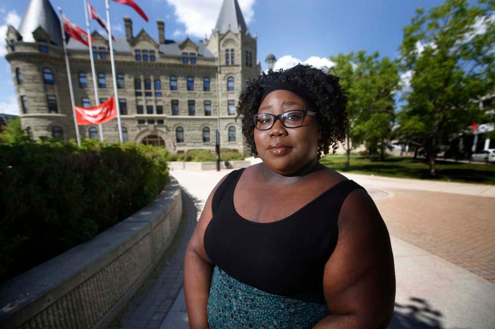 JOHN WOODS / WINNIPEG FREE PRESS
Charmaine Jennings, social media manager, community leader and owner of Hustle + Charm.