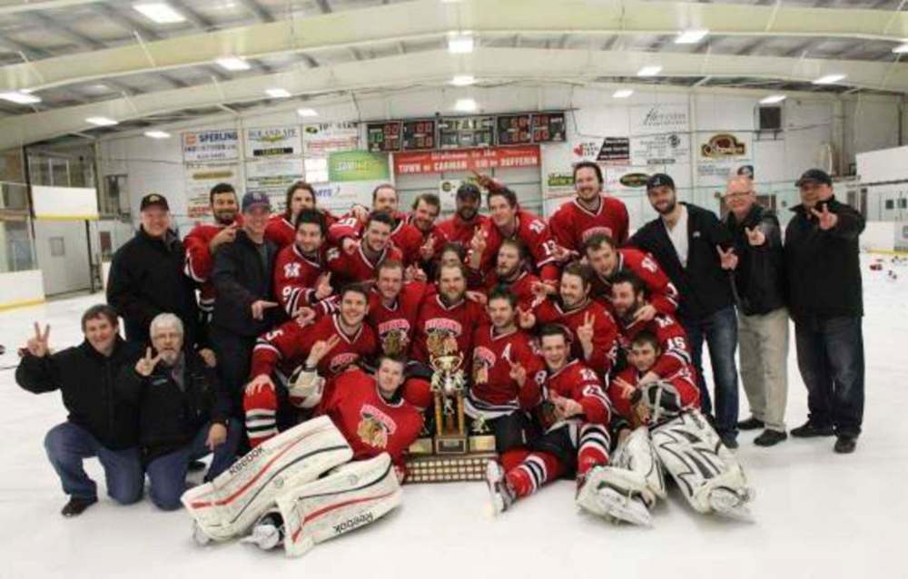 The senior hockey team in the small city of about 10,000 in southern Manitoba is named the Morden Redskins. (Facebook photo)