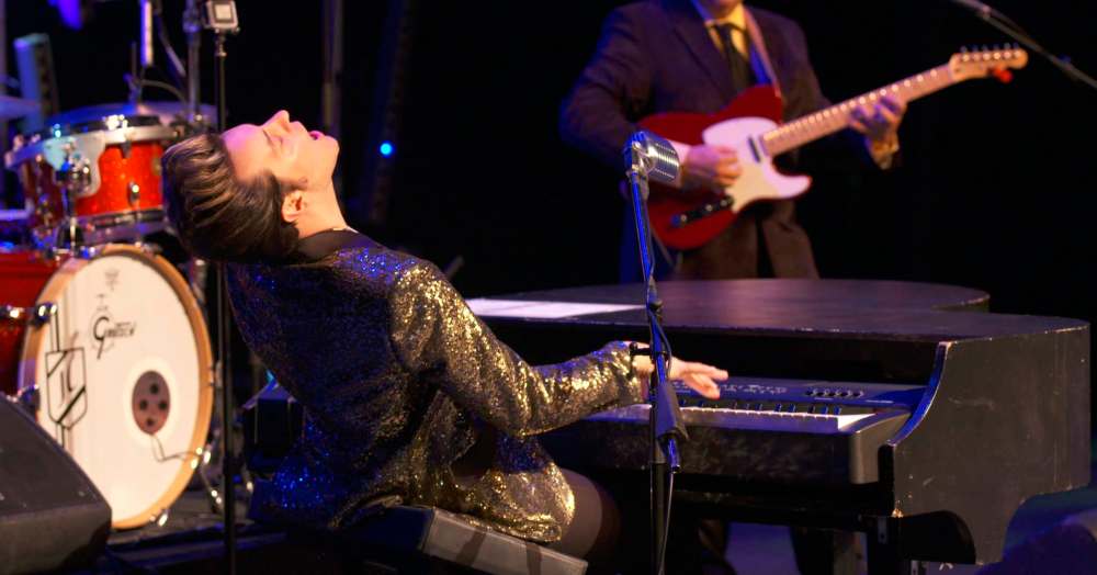 Lance Lipinsky as Jerry Lee Lewis in Barry Lank's Almost Almost Famous