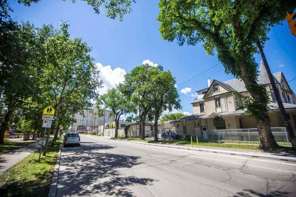 On Thursday from noon to 8 p.m., Ellen Street will be closed to vehicle traffic between McDermot and Bannatyne avenues, as part of a local #Love30on30 event. (Mikaela MacKenzie / Winnipeg Free Press)