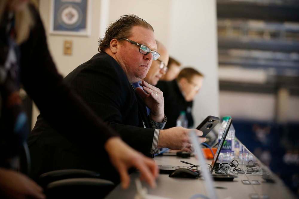 WINNIPEG FREE PRESS
While Mike McIntyre's experience in the hub city of Edmonton has come to an end after 16 memorable days and nights, he will also be taking plenty of memories home.