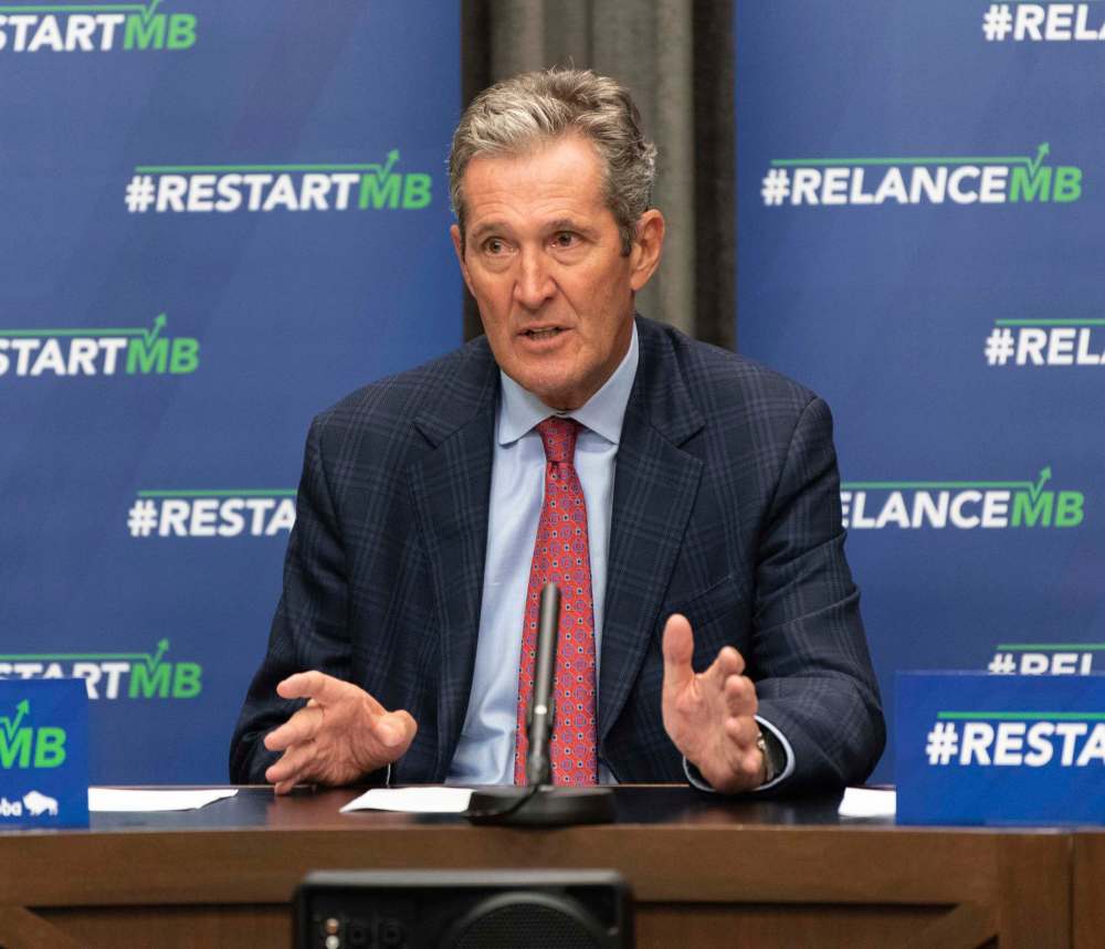 JESSE BOILY / WINNIPEG FREE PRESS
Premier Brian Pallister: