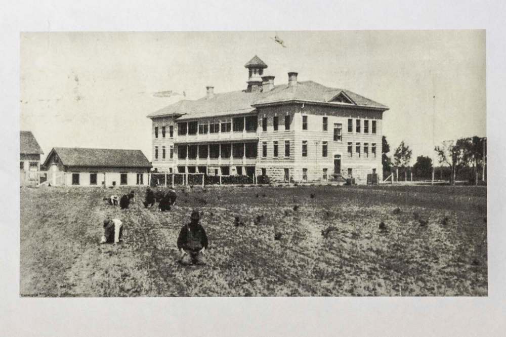 MIKAELA MACKENZIE / WINNIPEG FREE PRESS
The former residential school at Long Plain First Nation.
