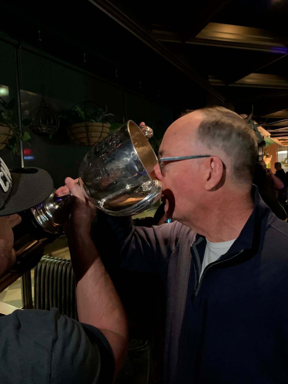 Supplied
The Bombers’ Grey Cup drought ended in 2019, and Irving was there to celebrate.