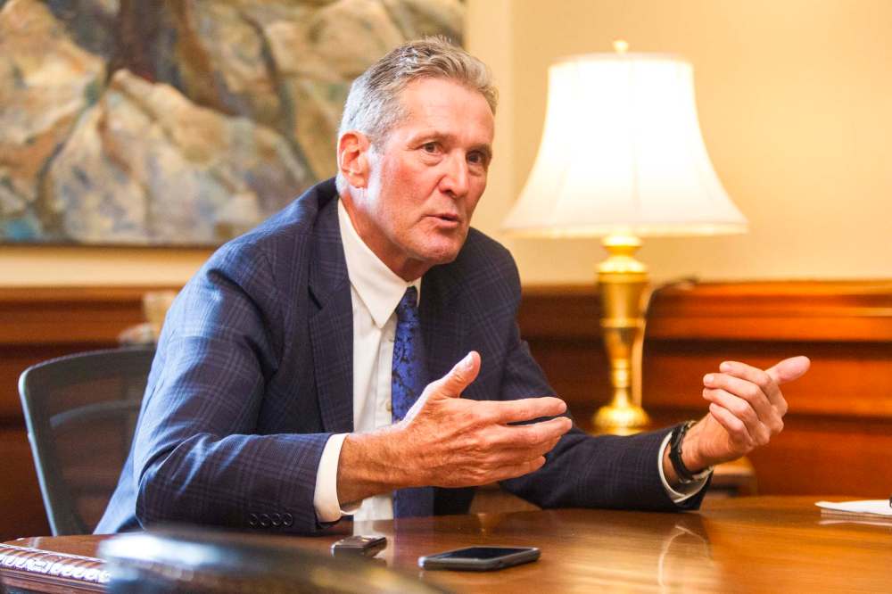MIKAELA MACKENZIE / WINNIPEG FREE PRESS
Premier Brian Pallister admits to being a little apprehensive about how the fall will play out when students return to school. (Mikaela MacKenzie / Winnipeg Free Press).