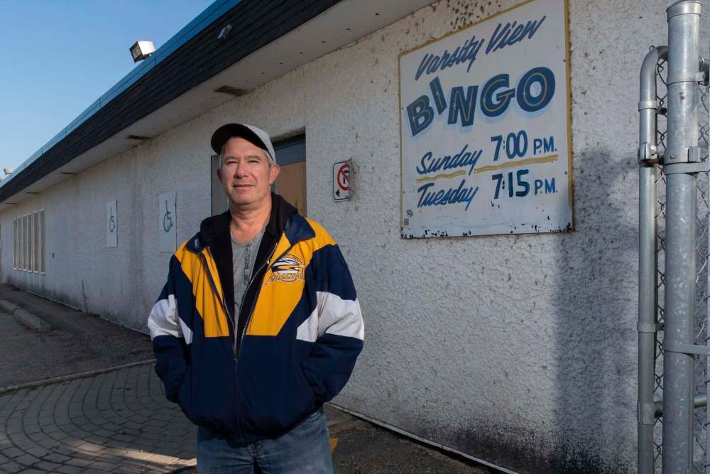 JESSE BOILY / WINNIPEG FREE PRESS
Murray Cunningham, president at the Varsity View Community Centre, hopes it can stay afloat without revenue from socials.