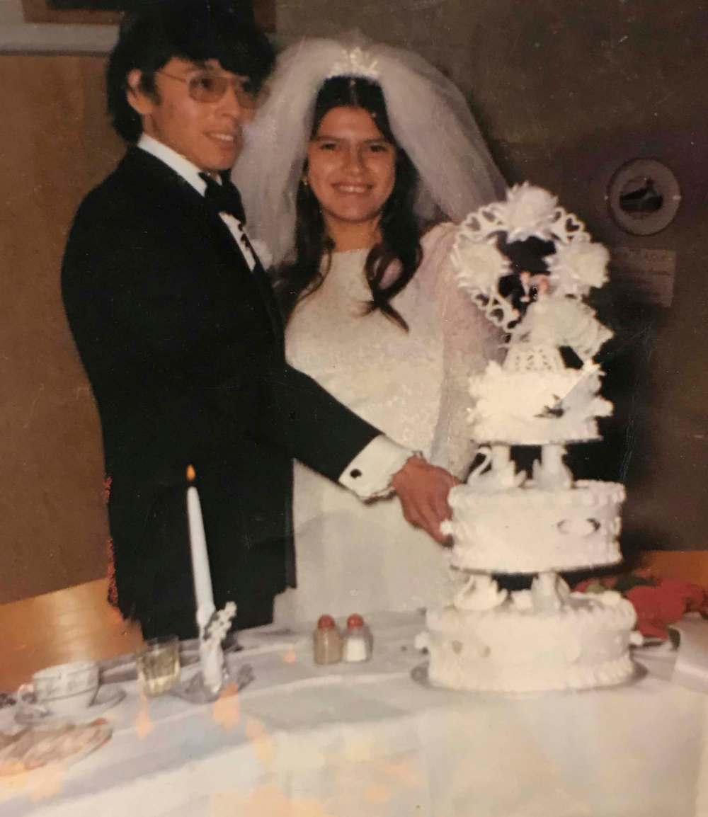 SUPPLIED
The happy couple on their wedding day in 1971.