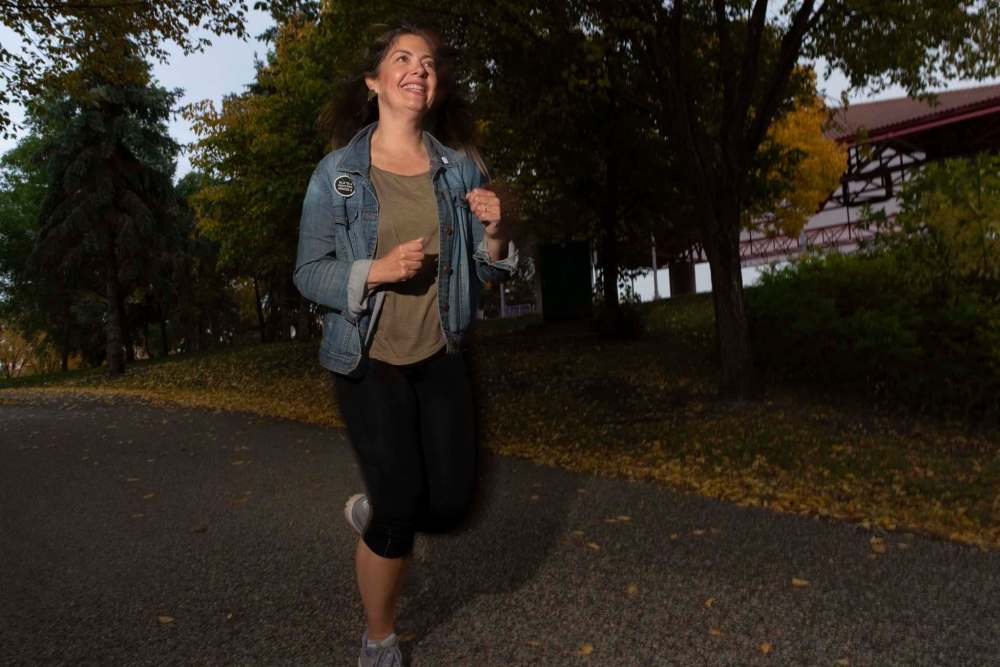 JESSE BOILY / WINNIPEG FREE PRESS
Somers says the city’s active transportation routes are ‘an untapped gift and resource.’