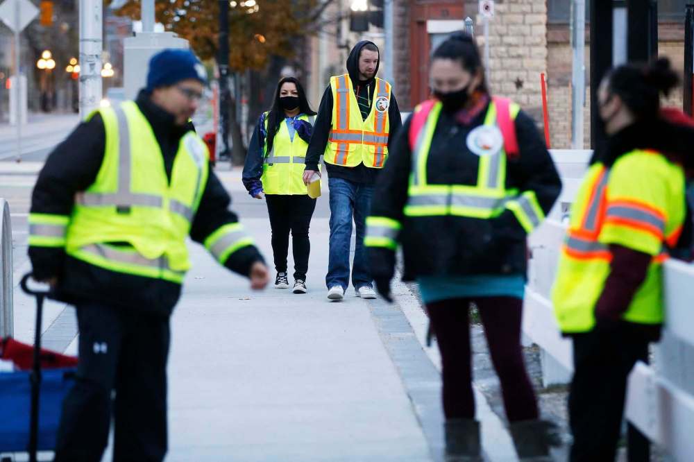 Thunderbirdz sees about five to 10 volunteers per walk.