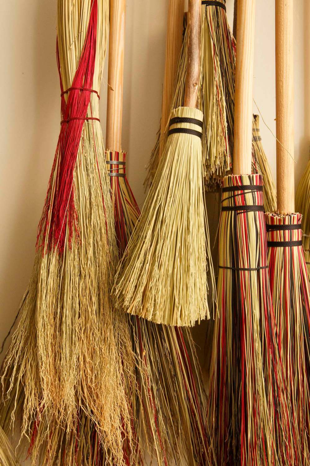 MIKE DEAL / WINNIPEG FREE PRESS
Haswell also has a line of bippity boppity brooms made especially for Halloween.