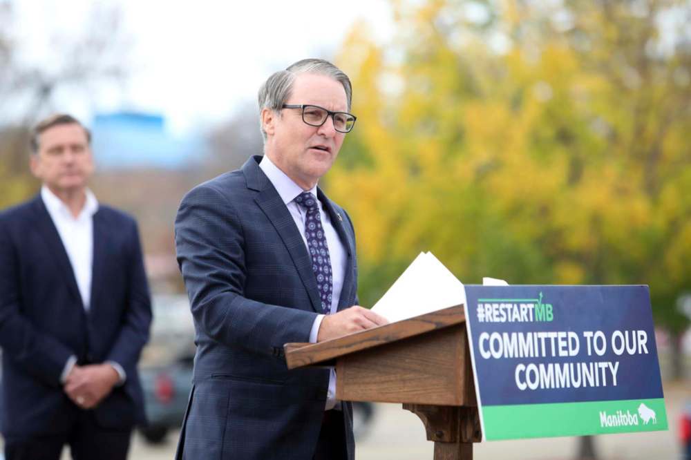 (Tim Smith/The Brandon Sun)
Minister of Health, Seniors and Active Living Cameron Friesen: