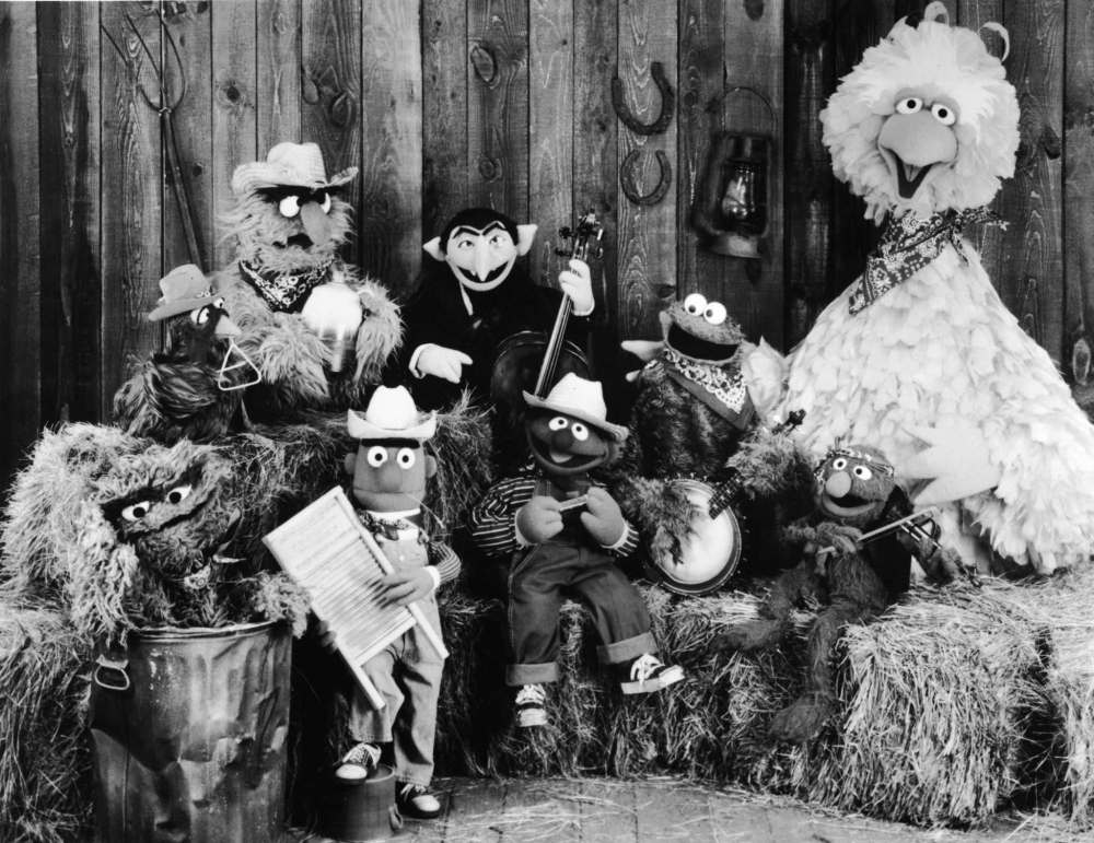 Getty Images / TNS
Sesame Street Muppets promoting their record album, Sesame Country, back in 1981.