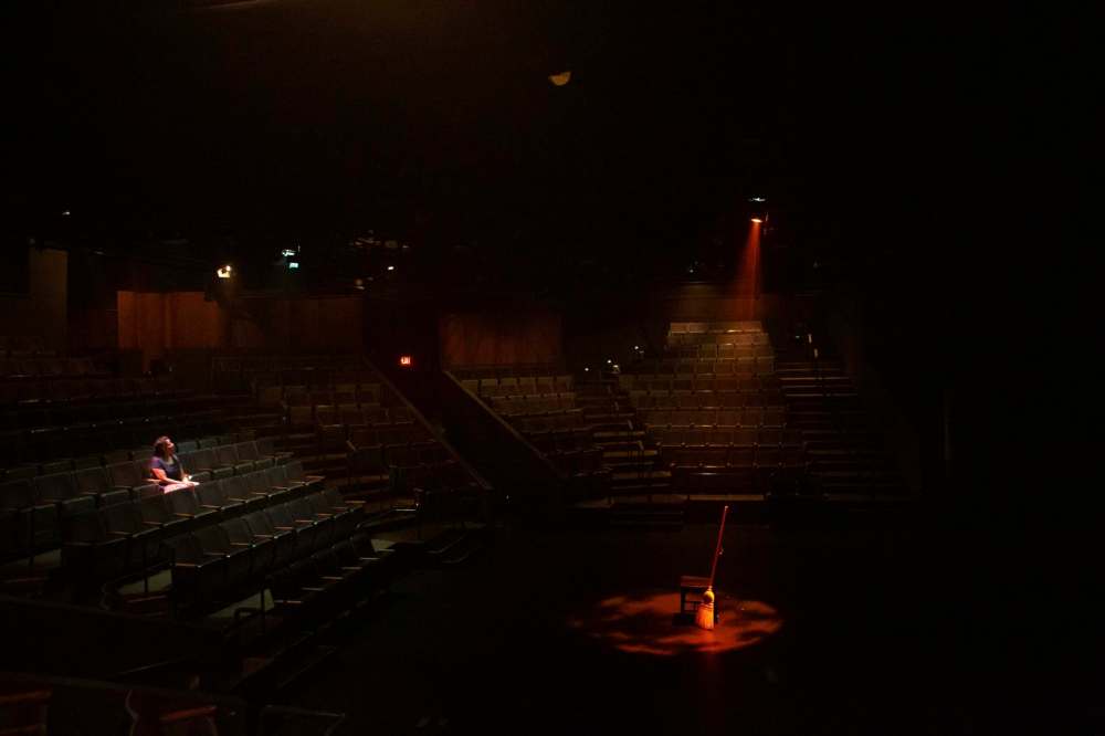Joey Senft photo
Katharsis, shot in an empty theatre, symbolizes the pain being felt in the performing arts world, as well as the wider outside world.