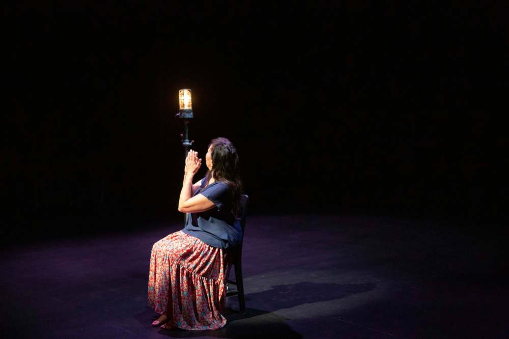 Joey Senft photos
Playwright Yvette Nolan had wanted to work with actor Tracey Nepinak for a long time. Katharsis is their first opportunity.