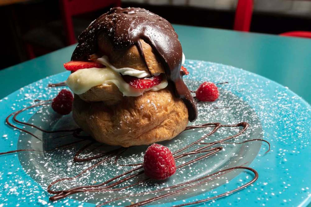 JESSE BOILY / WINNIPEG FREE PRESS
The eclaire is a popular dessert.