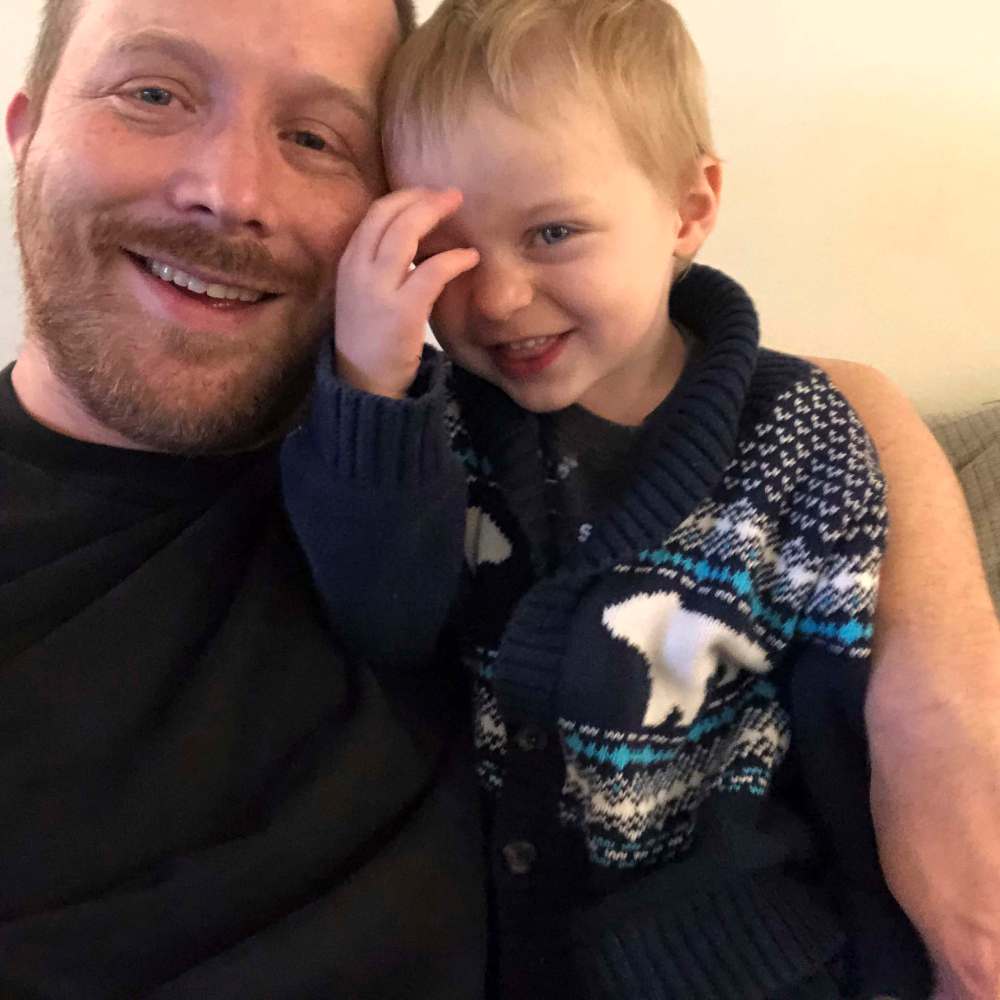 SUPPLIED PHOTO
David Turner with his son, William, 2.