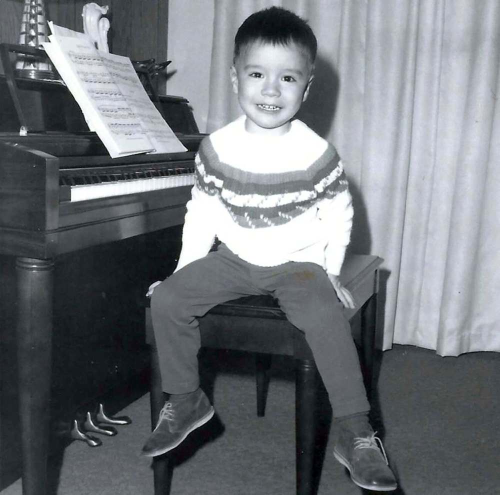 SUPPLIED
Brad Regehr in his adopted family home in 1971.