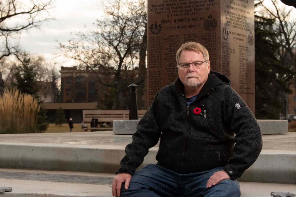 JESSE BOILY / WINNIPEG FREE PRESS
Ian Stewart is the author of Voices of War, a book about the Royal Winnipeg Rifles.