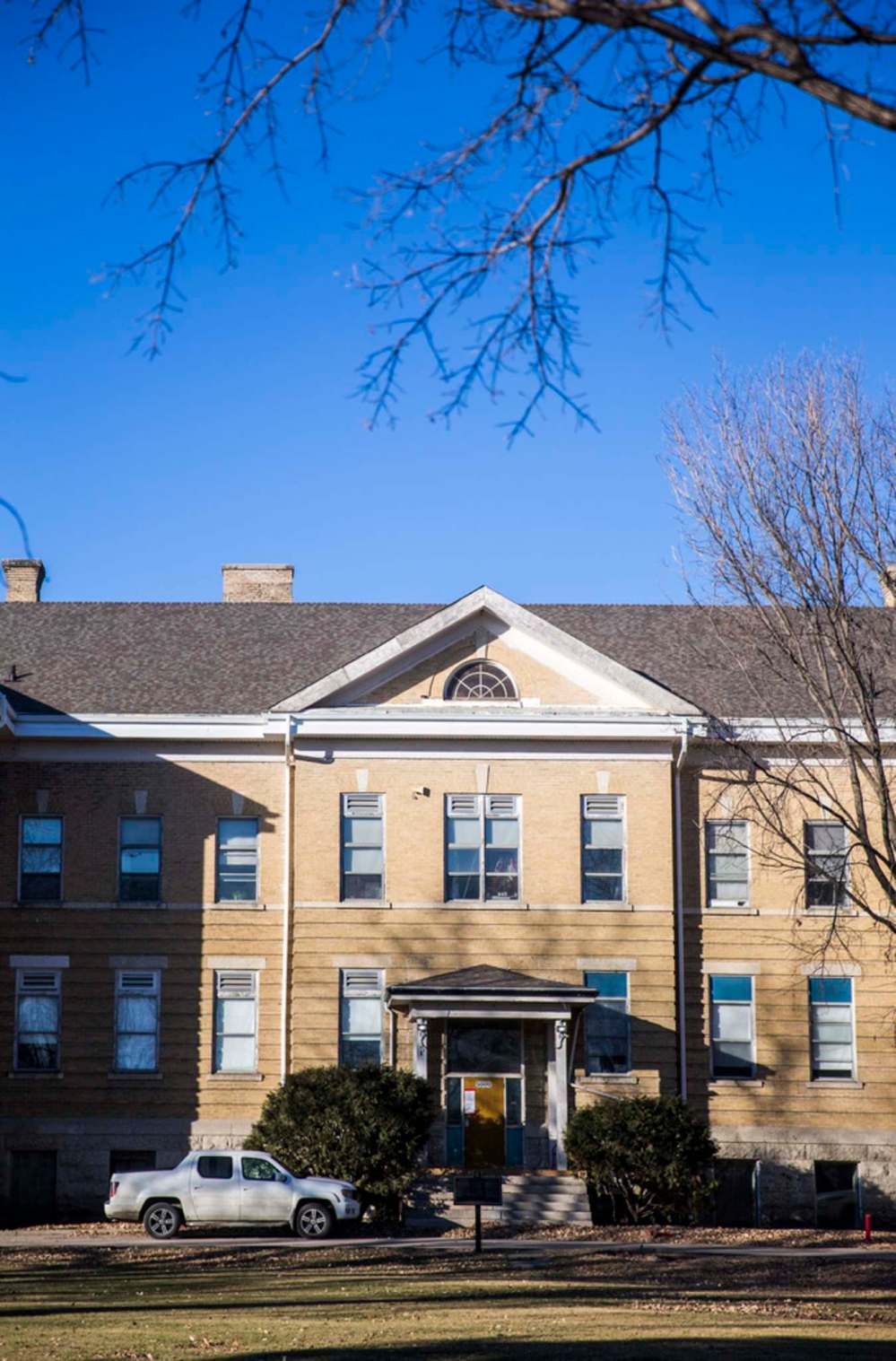 The former Portage la Prairie Indian Residential School building.
