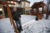 JOHN WOODS / WINNIPEG FREE PRESS 
Ryan Starkell, owner of My O.D.R. (My Outdoor Rink), is looking to hire a third rink-builder to satisfy demand.