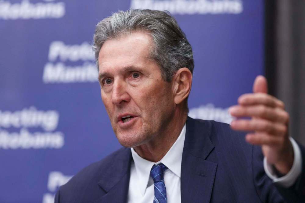 Premier Brian Pallister: we are helping to protect our entire health-care system. (Mike Deal / Winnipeg Free Press files)