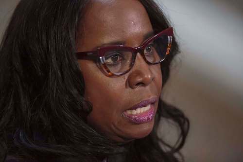 New cabinet minister, Audrey Gordon, Minister of Mental Health, Wellness and Recovery. (Mike Deal / Winnipeg Free Press)
