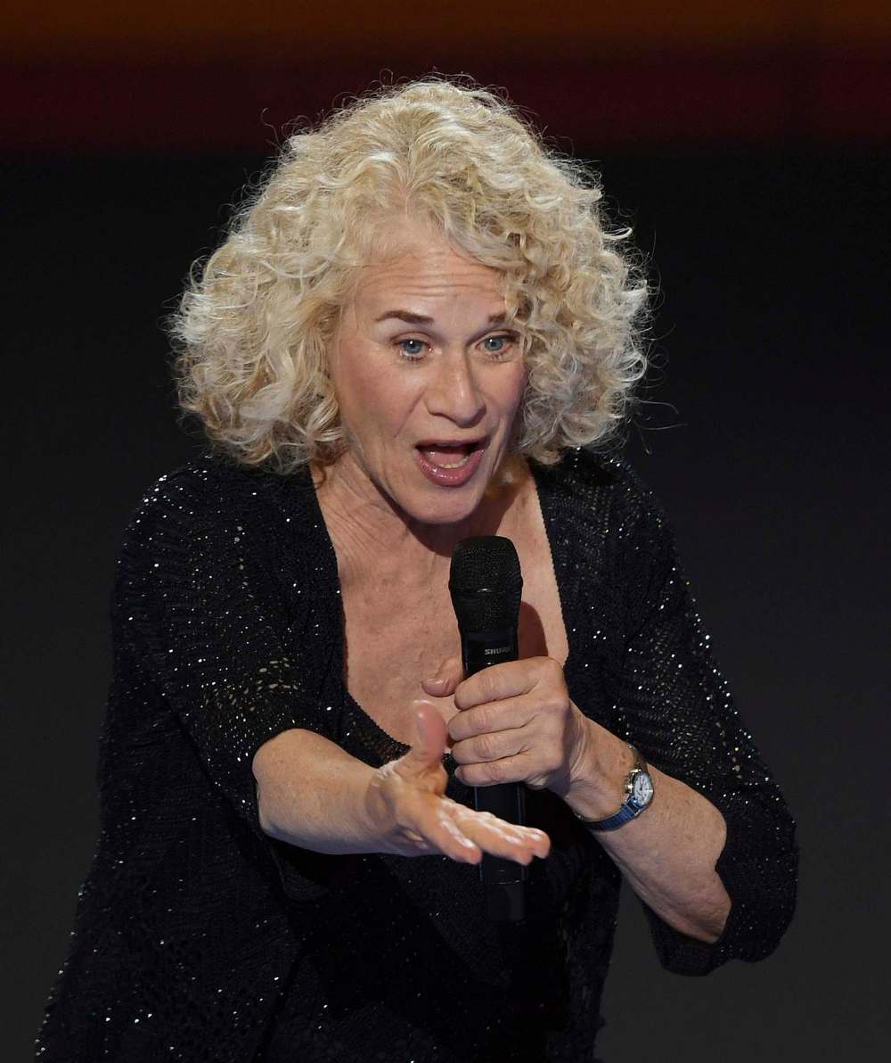 Carole King is not among a list of women in the Rock and Roll Hall of Fame. (Olivier Douliery / Abaca Press files)