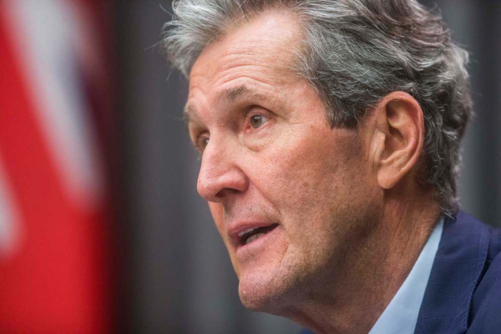 MIKAELA MACKENZIE / WINNIPEG FREE PRESS
Manitoba Premier Brian Pallister:
