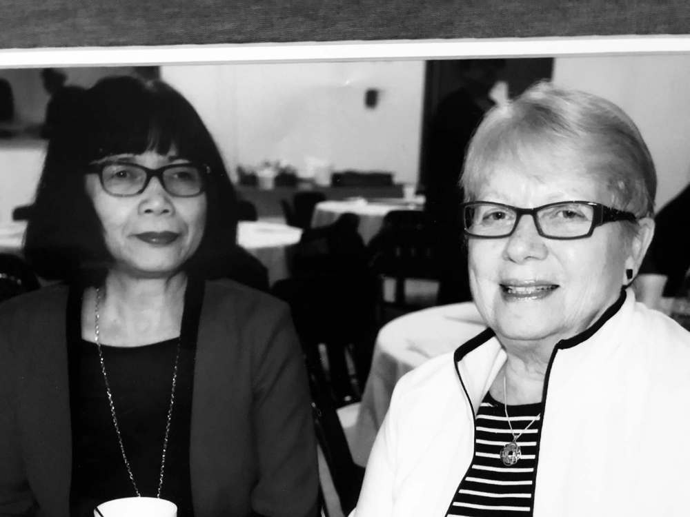 Supplied
Roy and her best friend, Irene Puloski, at a fundraiser in 2018.
