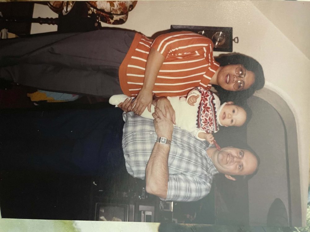 Supplied
Roy, her husband, Noel, and their daughter, Kathleen, in the 1980s.