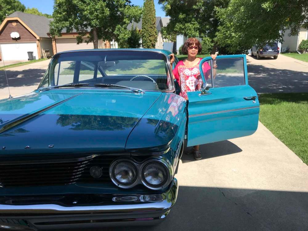 Supplied photos
Ronita Roy, who died March 26 at the age of 69, planned to spend her retirement enjoying road trips in her restored 1960 Pontiac Laurentian.