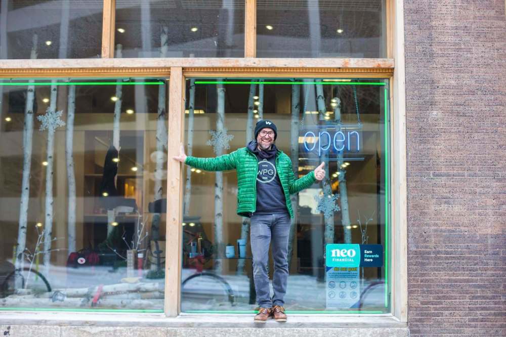 MIKAELA MACKENZIE / WINNIPEG FREE PRESS
U.N. Luggage owner Jon Thiessen bought into the business with his sister about a decade ago.