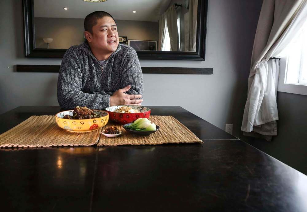 RUTH BONNEVILLE / WINNIPEG FREE PRESS
Navarro perfected his recipe for beef pares, a slow-cooked stew, through trial and error.