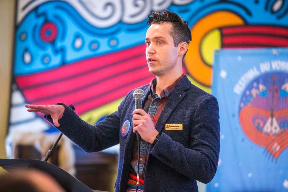 MIKAELA MACKENZIE / WINNIPEG FREE PRESS FILES
Festival du Voyageur executive director Darrel Nadeau planned five different festivals, each reflecting a different state of lockdown.