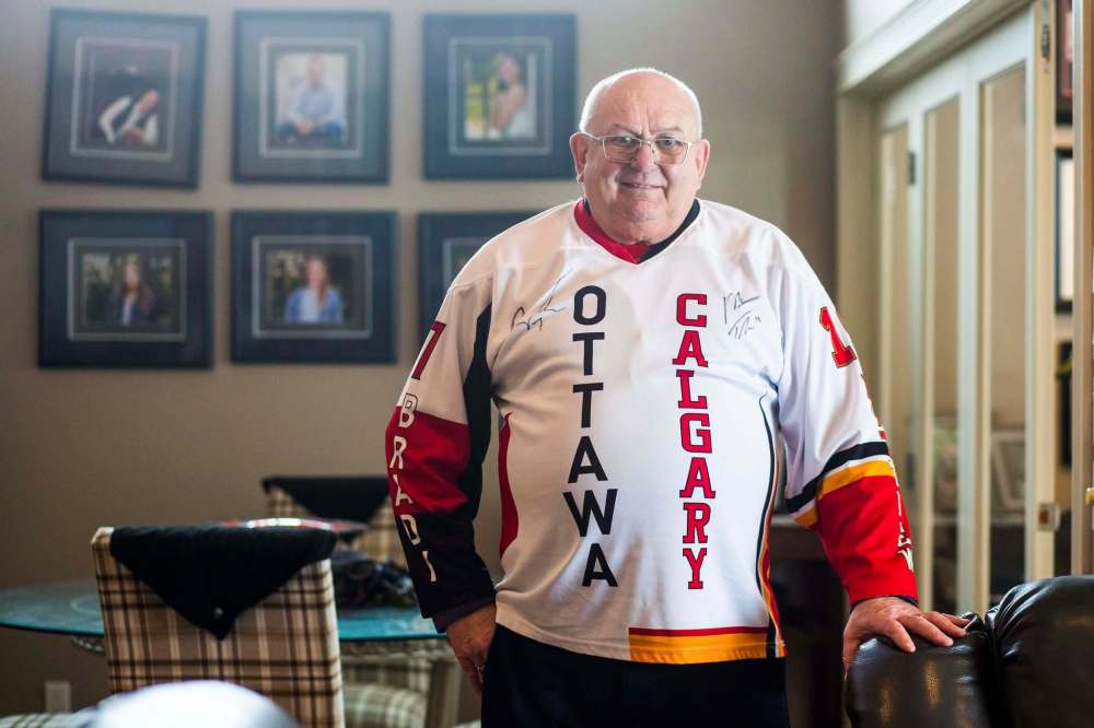 MIKAELA MACKENZIE / WINNIPEG FREE PRESS 
Don Oster's daughter, Chantal, met Keith Tkachuk when he was playing for Jets 1.0 in the early 1990s. They married in 1997, after the team relocated to Arizona, and started their family.