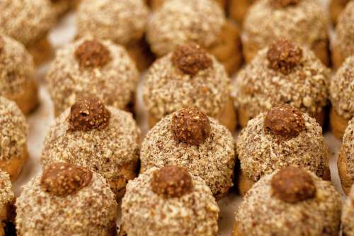 Nutella Ferrero Rocher cookies are among Reid&rsquo;s half-pound creations.