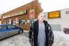 ‘Maybe I’ll add a line to our outdoor sign, something like “If we can survive Blockbuster, we can survive COVID, too”,’ jokes Video 1001’s Ken Taylor. (Mike Deal / Winnipeg Free Press)