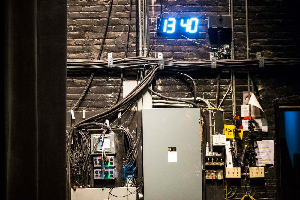 Backstage at the Burton Cummings Theatre. (Mikaela MacKenzie / Winnipeg Free Press)