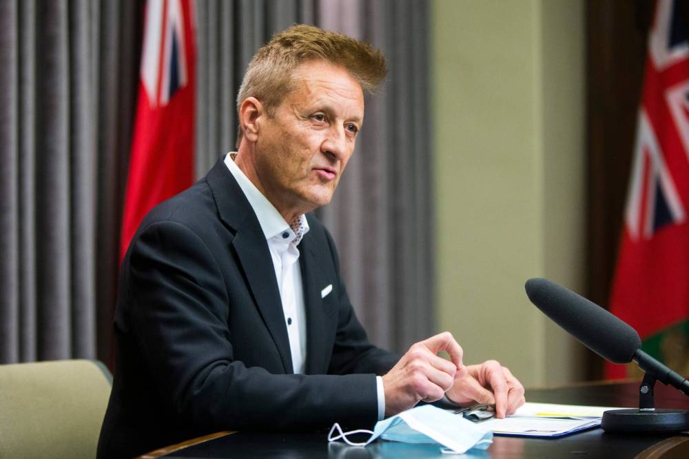 MIKAELA MACKENZIE / WINNIPEG FREE PRESS FILES 
Infrastructure Minister Ron Schuler has opposed government’s proof-of-vaccination policies by repeating several times, publicly, people have a right to keep their vaccine status private.