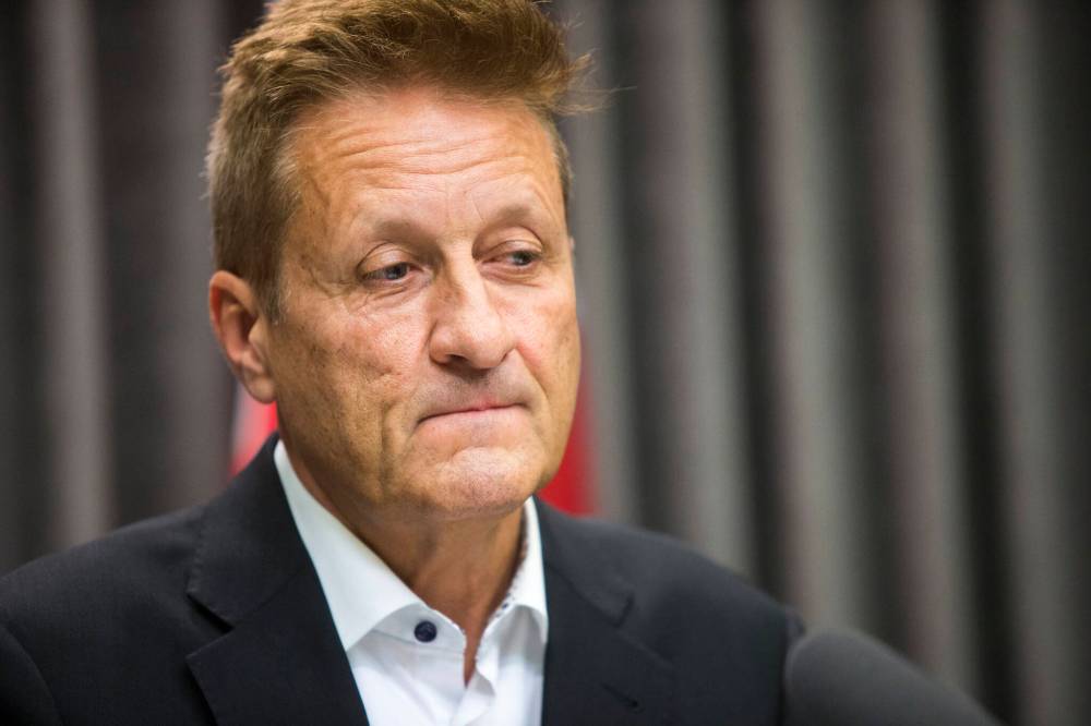 MIKAELA MACKENZIE / WINNIPEG FREE PRESS FILES  
Infrastructure Minister Ron Schuler has been an MLA since 1999 and ran for the leadership of the PC party in 2006.