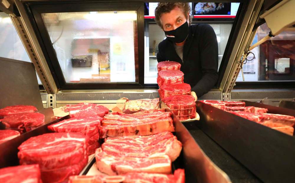 Ed Cantor started working for his father and uncle more than 40 years ago, and he would like to keep working until the store celebrates 100 years. (Ruth Bonneville / Winnipeg Free Press)