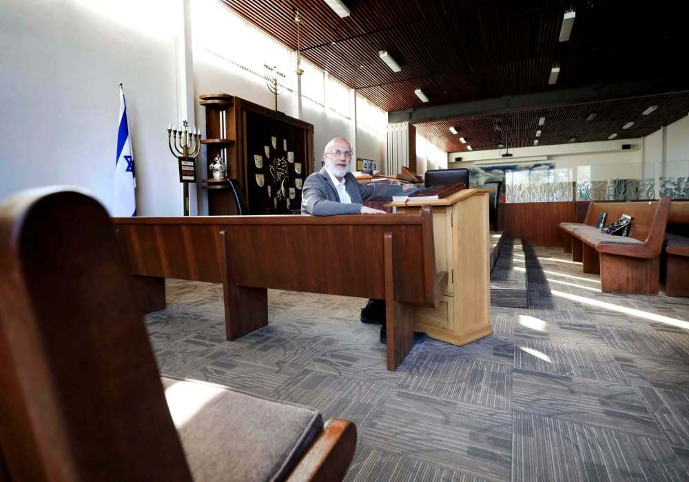 RUTH BONNEVILLE / WINNIPEG FREE PRESS
“When you pray as a community, you don’t just pray for yourself,” Benarroch said.