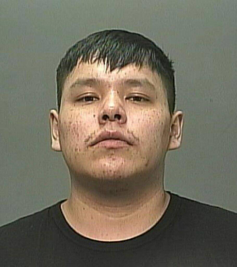 An arrest warrant has been issued for Alex Arumeul Genaille, 23. (Supplied)