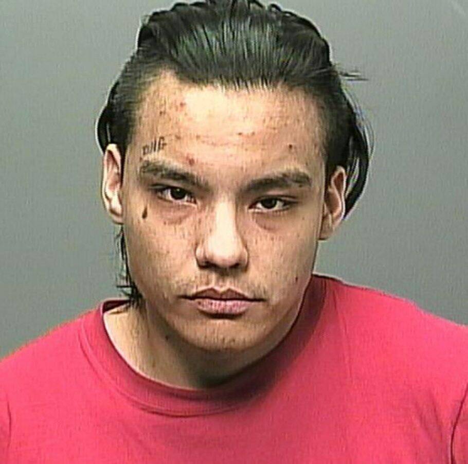 An arrest warrant has been issued for Thunder Lightning Fontaine, 22. (Supplied)